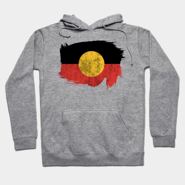 Aboriginal Flag Hoodie by CF.LAB.DESIGN